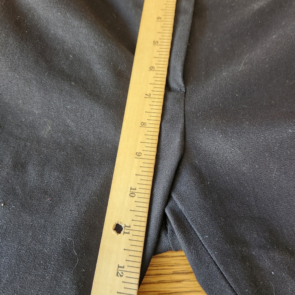 VERONICA BEARD Women's Pants Size 2 Black Straight Leg Office Career Made USA - Picture 8 of 11